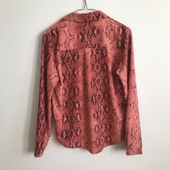 Only pink snake blouse - Picture 3 of 5